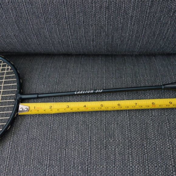 Carlton 313 Used Badminton Racquet with Strings and Overgrip Ready to Play! - Picture 9 of 11